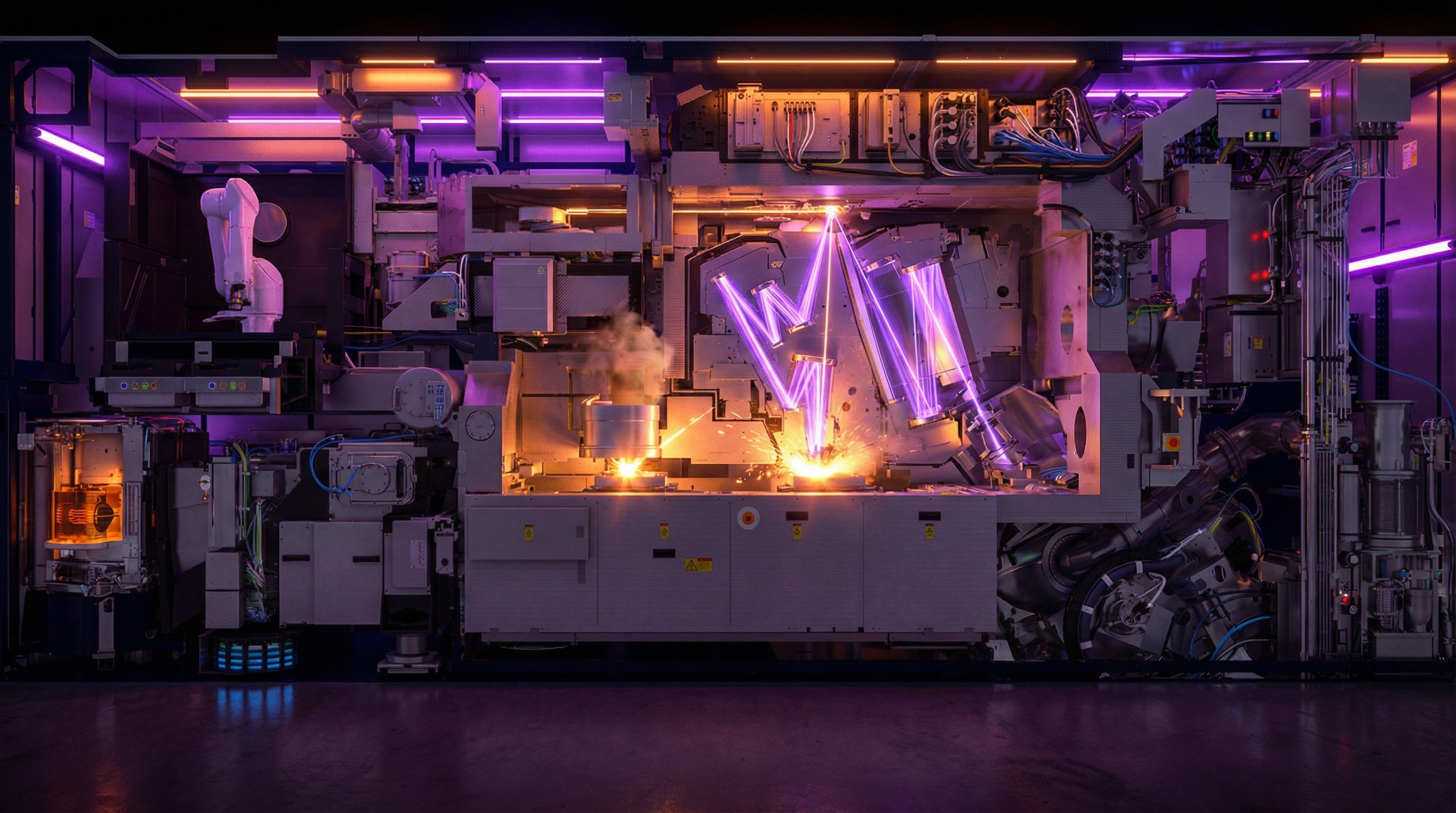 Advanced manufacturing system using laser beams